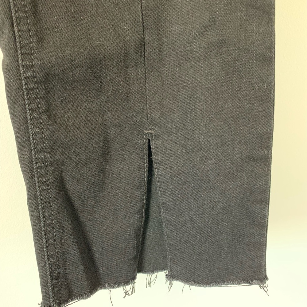 (45)Free People Black Flare Jeans - Picture 3 of 10